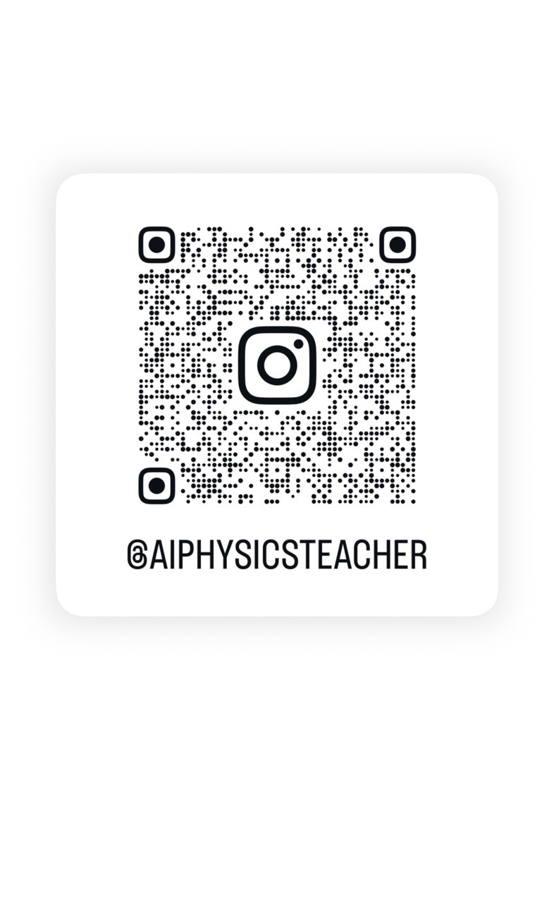 Instagram QR code for aiphysicsteacher
